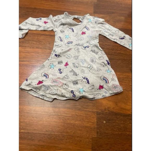Childrens Place Doodle Dress - Picture 2 of 3